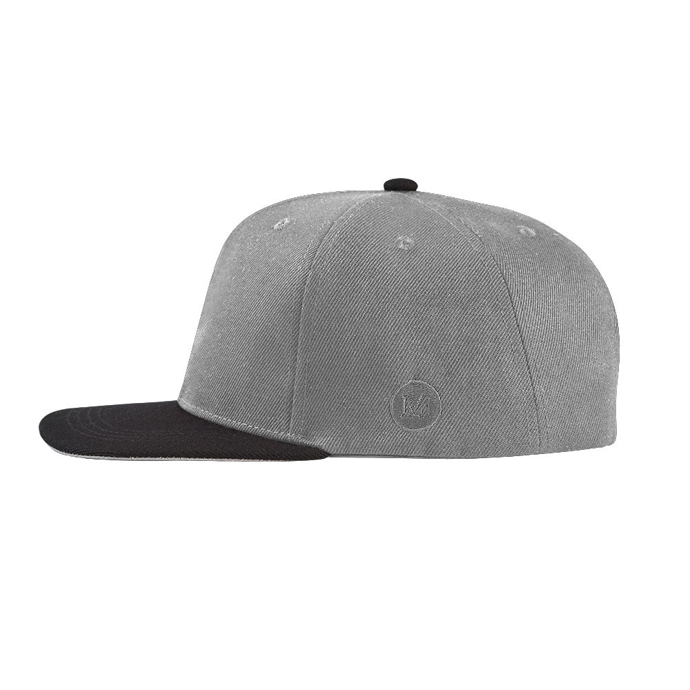 Blank Snapback - Grey